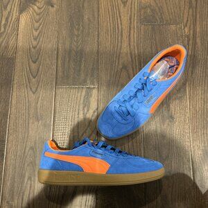 Puma Palermo Sneakers Men's Size 11 Blue/ Orange 396463-25